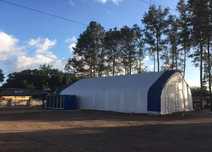 Hala namiotowa 12x24m Całoroczna Podwójna kratownica Gruba Plandeka