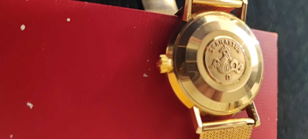 Relógio Omega Sea Master De Ville 18k Vintage