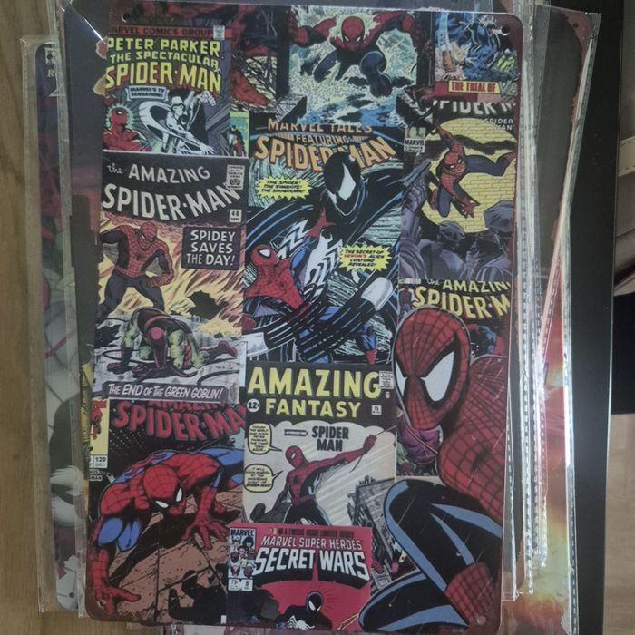 Tabliczki metalowe retro