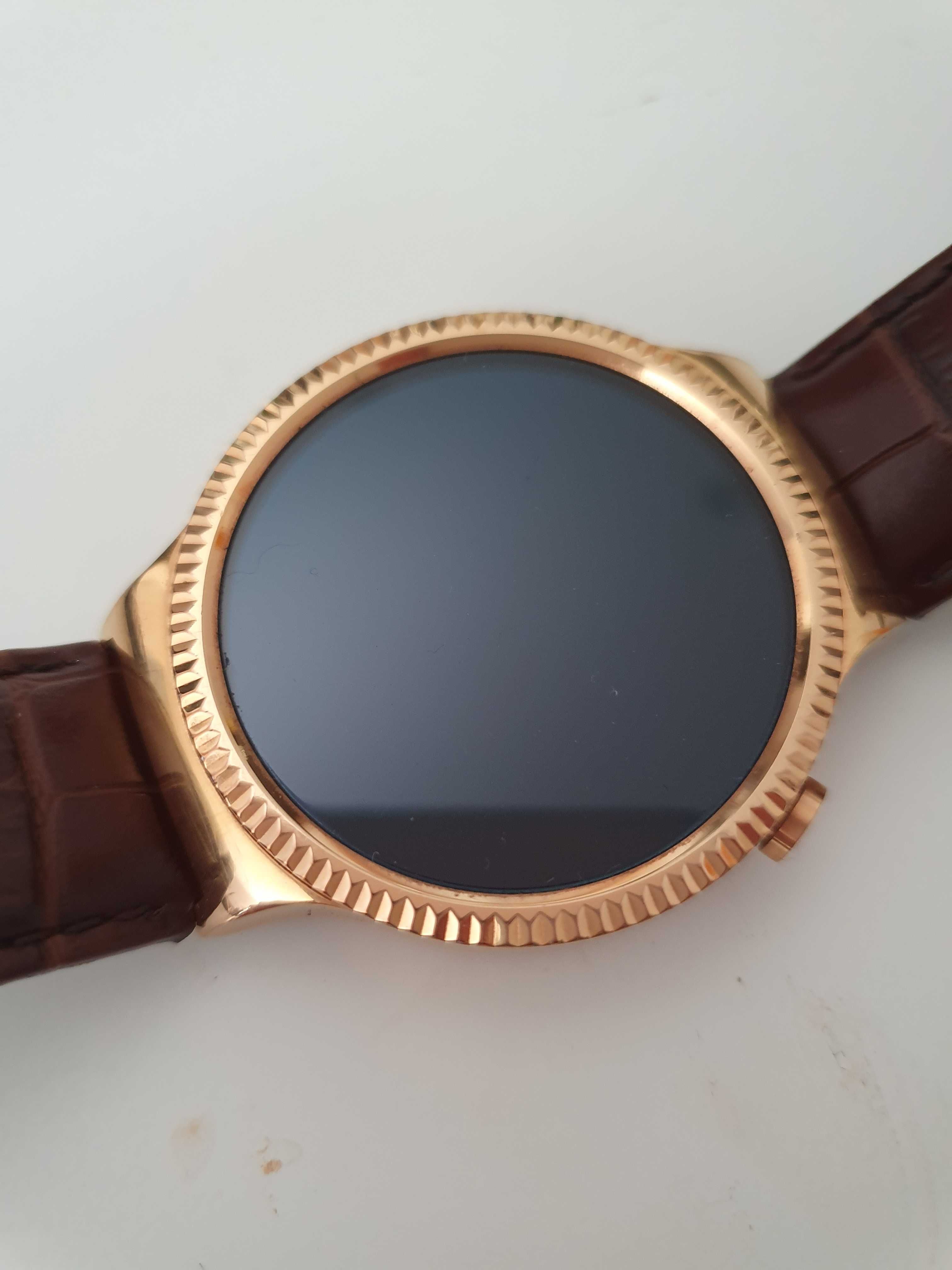 Smartwatch Huawei Watch Gold - Leather Strap - Ideał