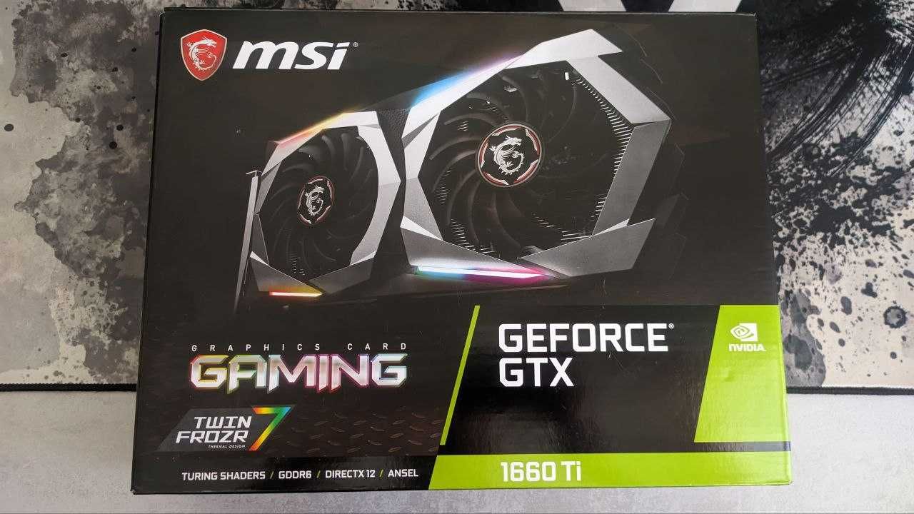 MSI GTX 1660ti Gaming X