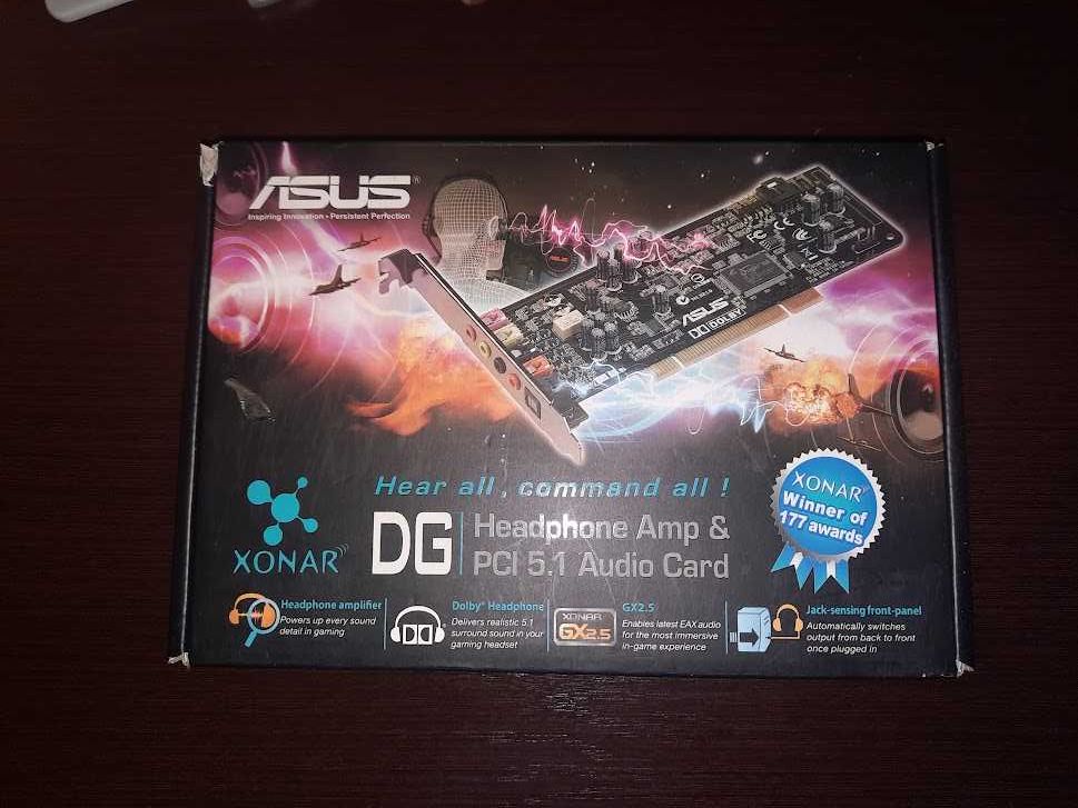 Звуковая карта Asus Xonar DG