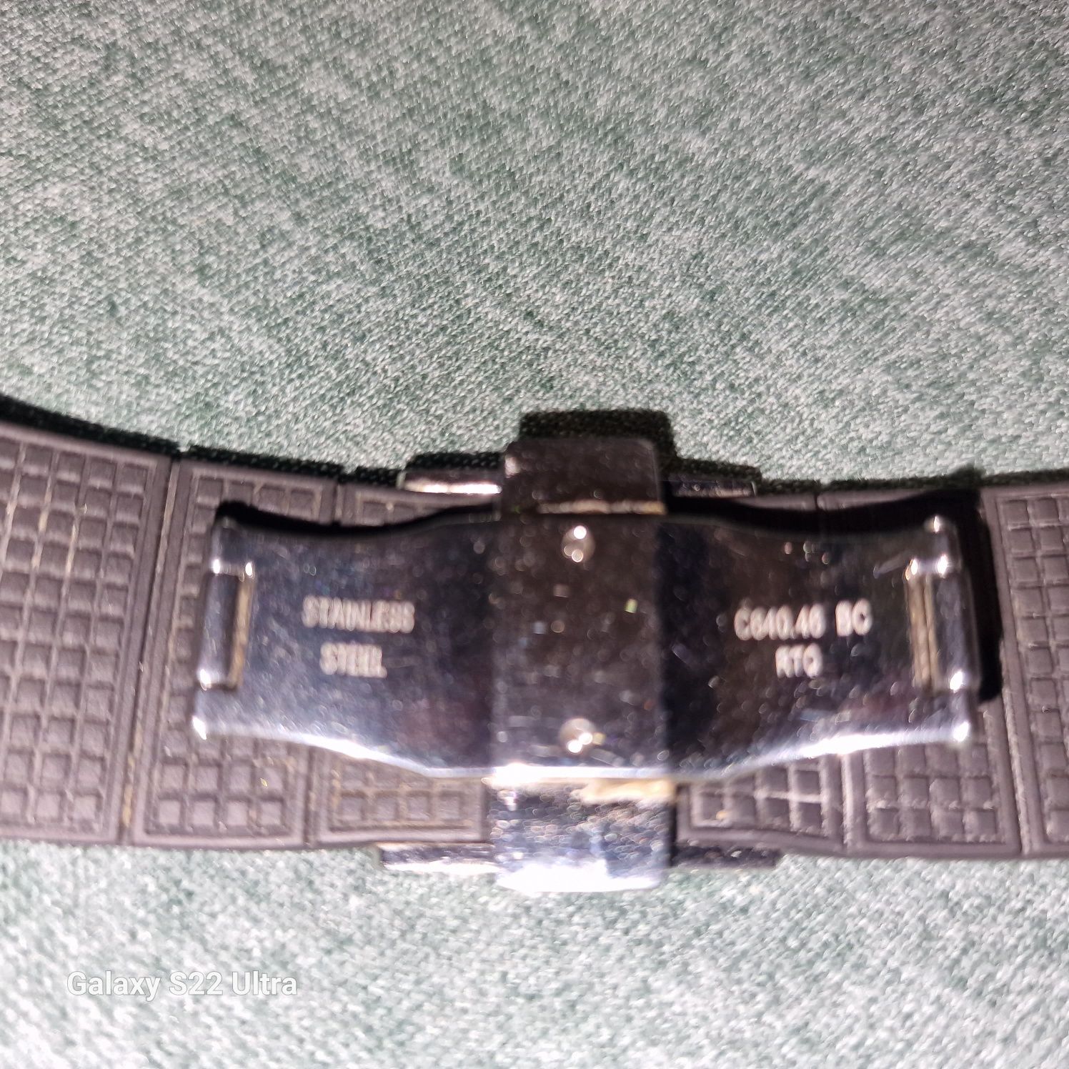 Certina ds podium silikonowy pasek 22mm, klamra, zapięcie