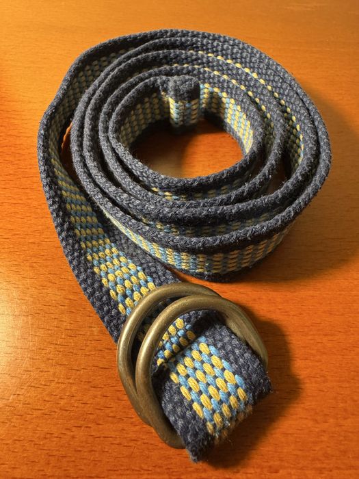 Cinto azul-marinho de homem