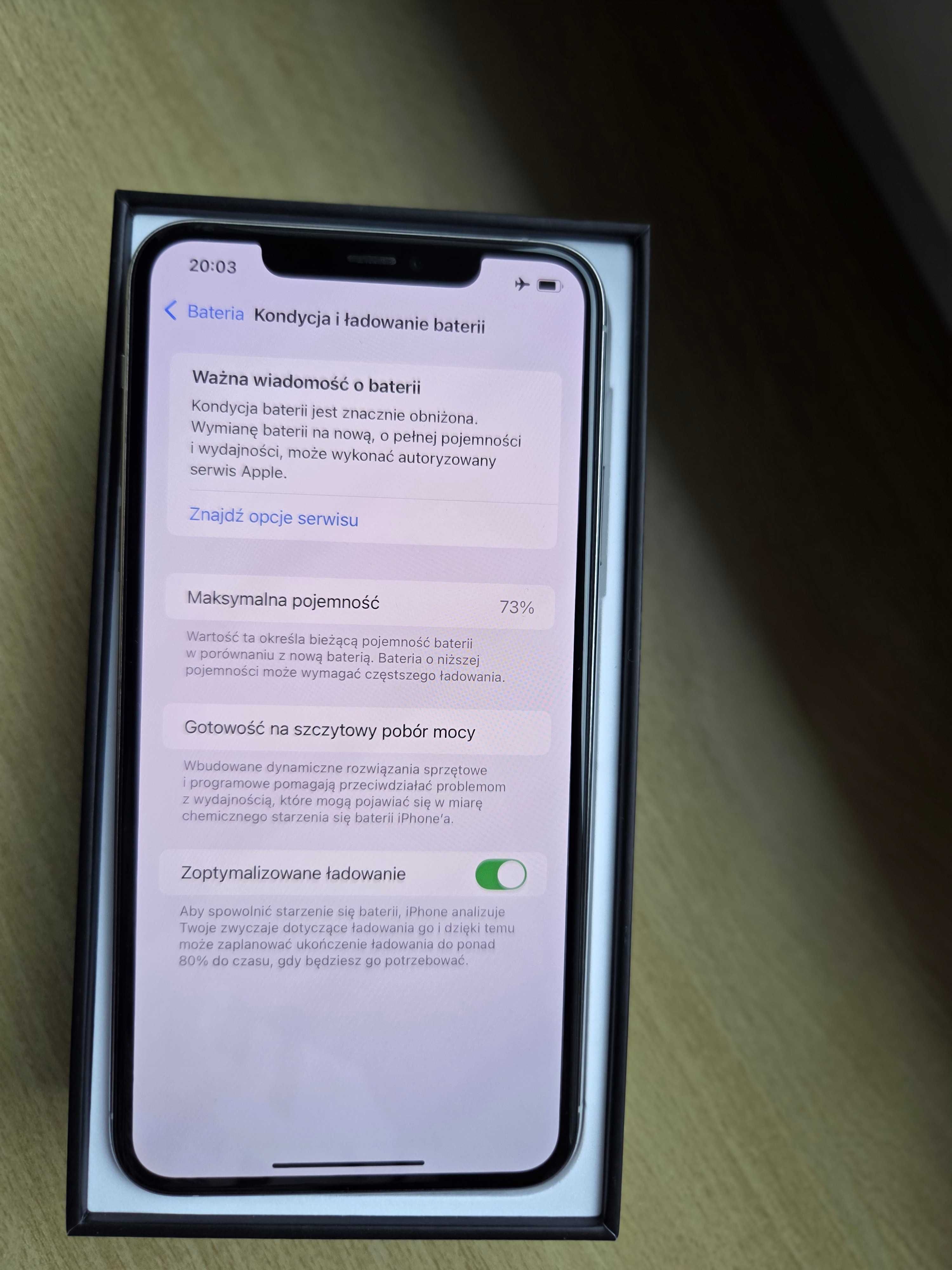 IPhone 11 Pro Max 256Gb (kolor biały)