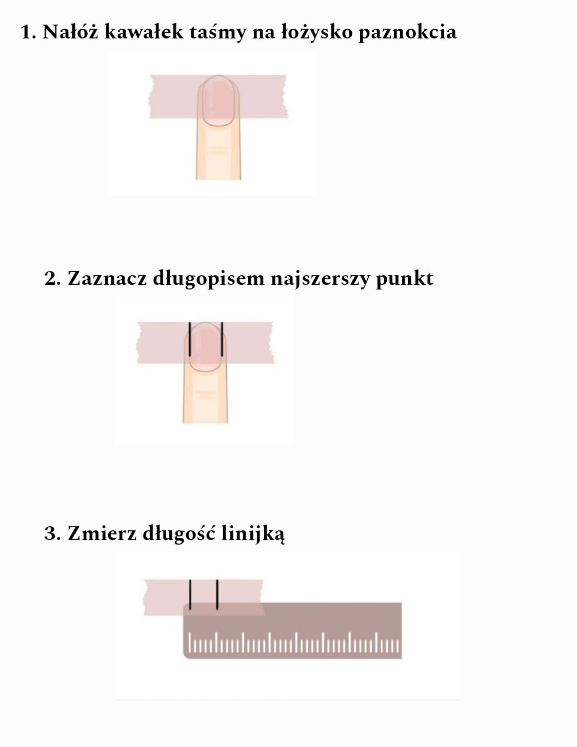 Ręcznie zdobione paznokcie