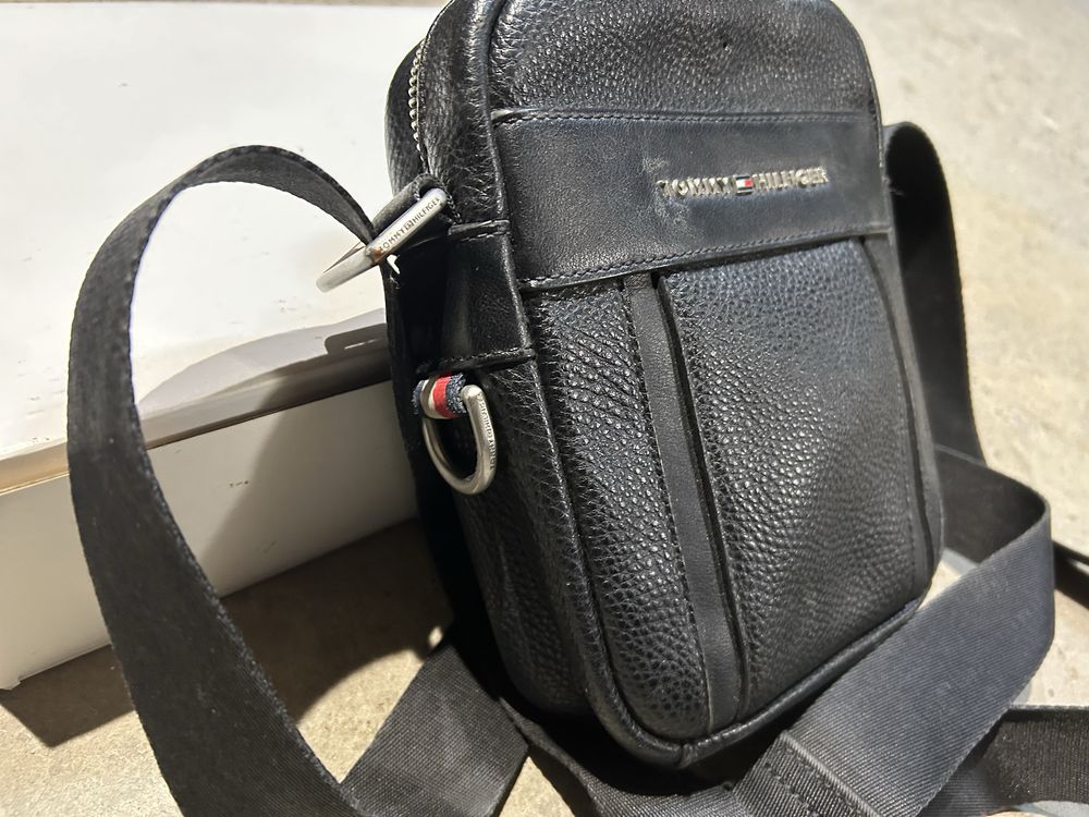 Torba skórzana Tommy Hilfiger