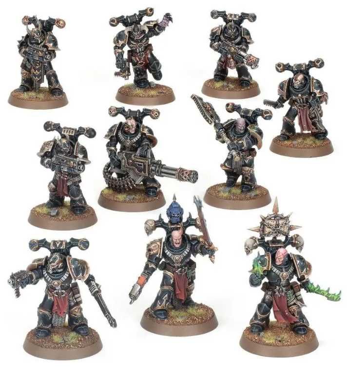 Kill Team Legionaries Warhammer 40000 Chaos Space Marines Legionaries