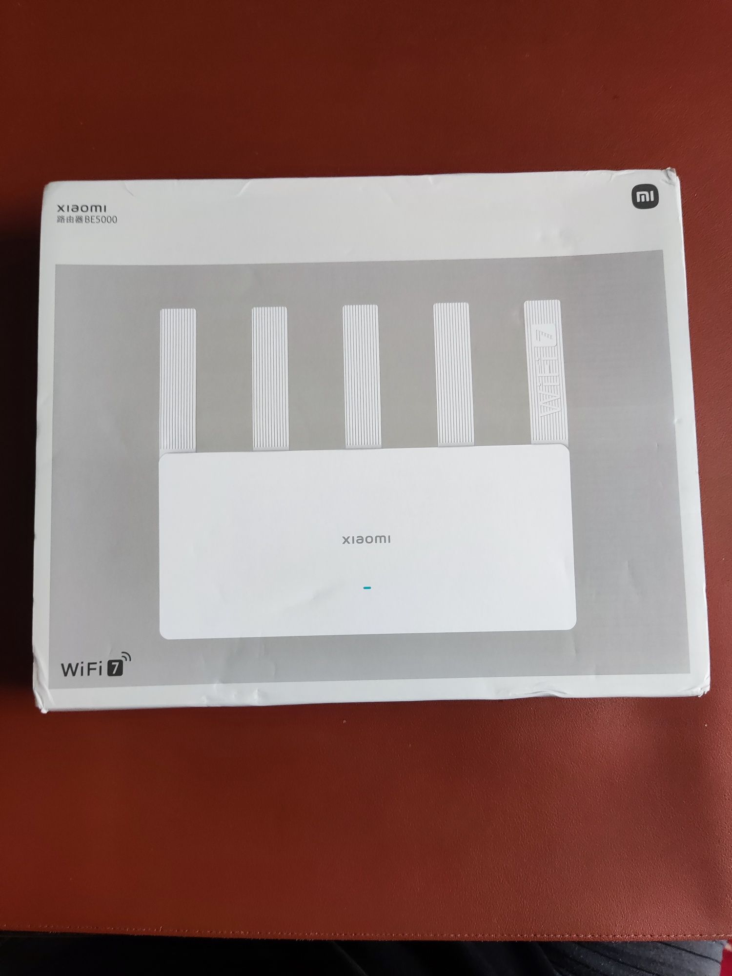 Роутер WiFi 7 Xiaomi BE5000 Білий Двохдіапазонний 2,4 Ггц та 5 Ггц