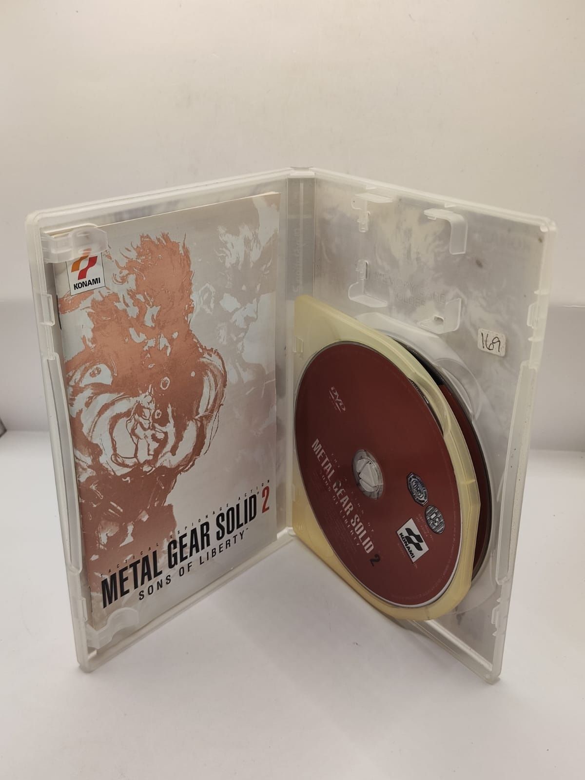 Metal Gear Solid 2 Plus Dvd Ps2 nr 9771