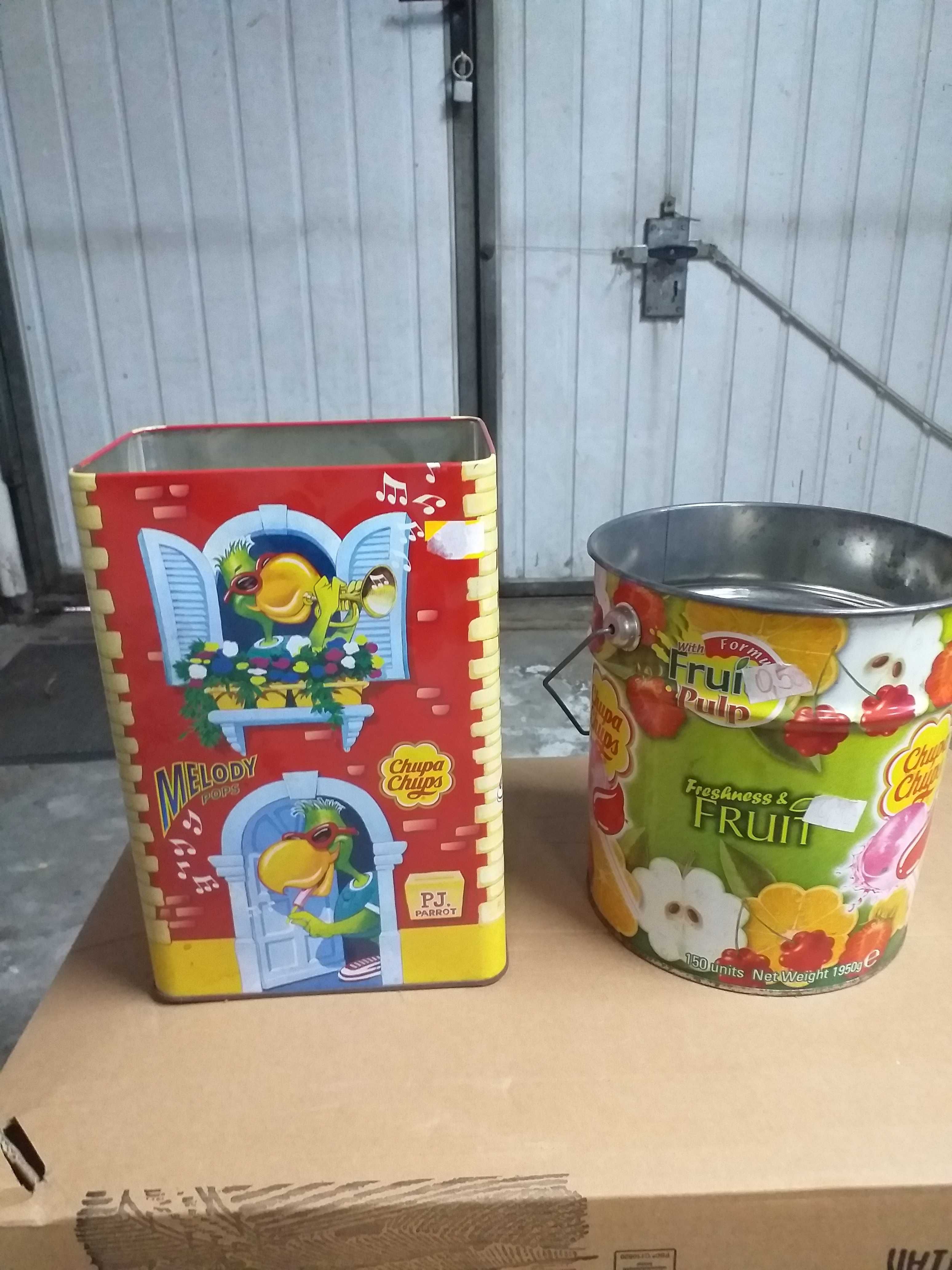 Puszki po chupa chups