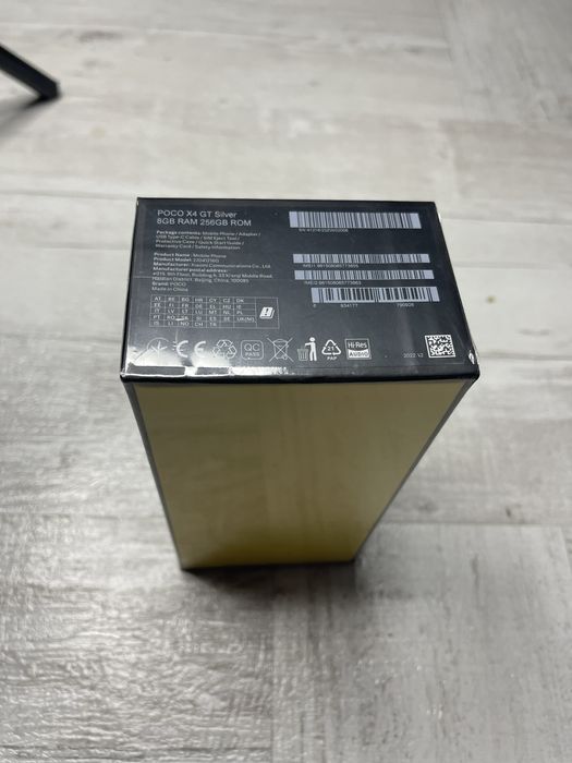 Смартфон POCO X4 GT 5G 8/256 gb Silver (Global)