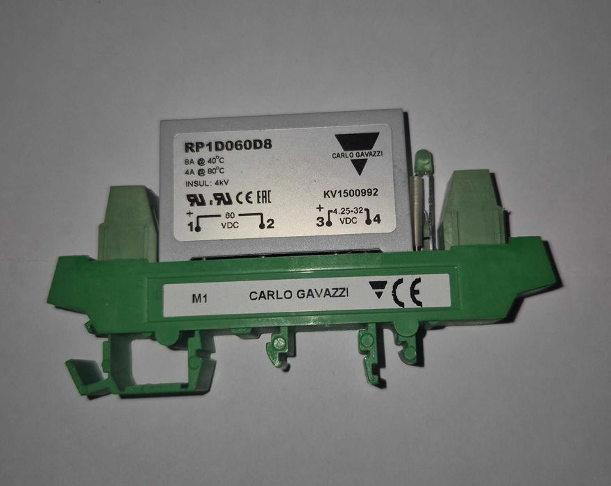 Реле напівпровідникові (твердотільні) Carlo Gavazzi RP1D060D8