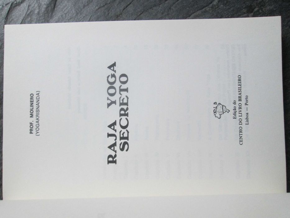 Raja Yoga Secreto,  de Molinero (Yogakrisnanda).