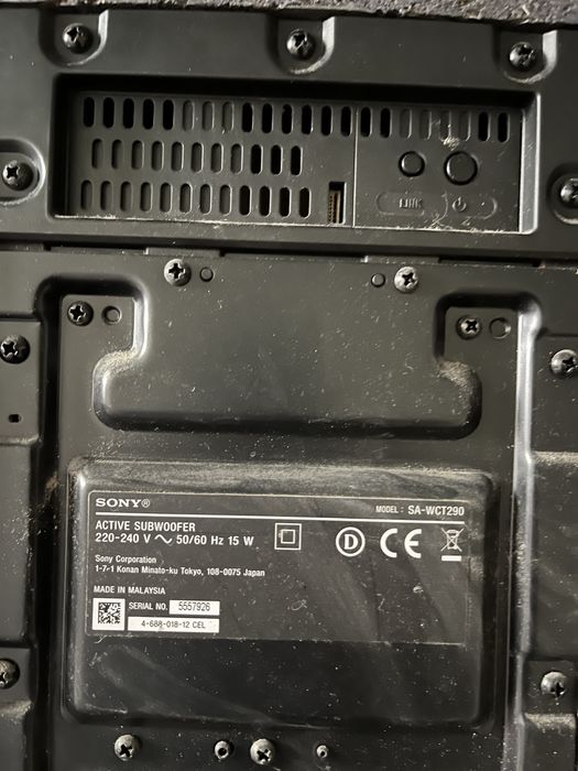 Barra de som 2.1 canais Sony CT-290