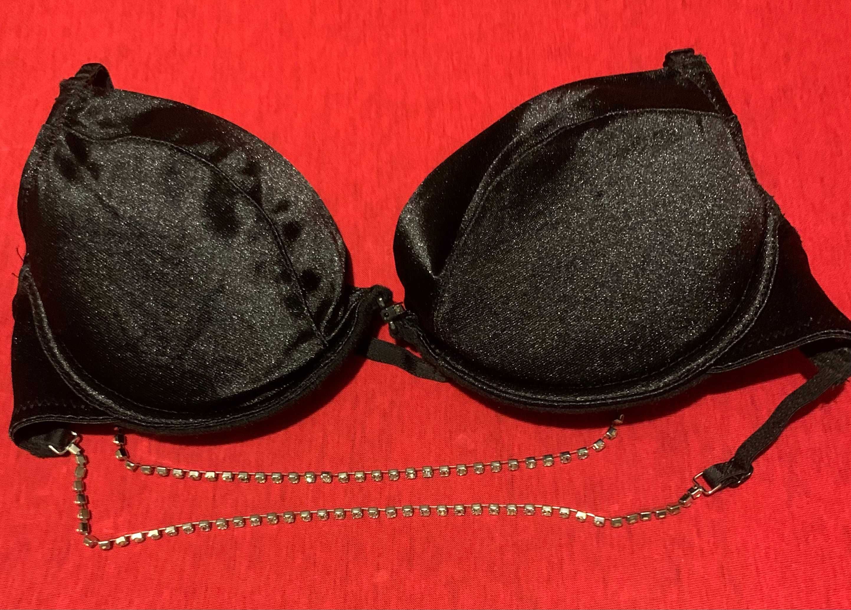 Шикарный бюстгальтер La'licia Black Diamante 75А/В пуш ап как новый!