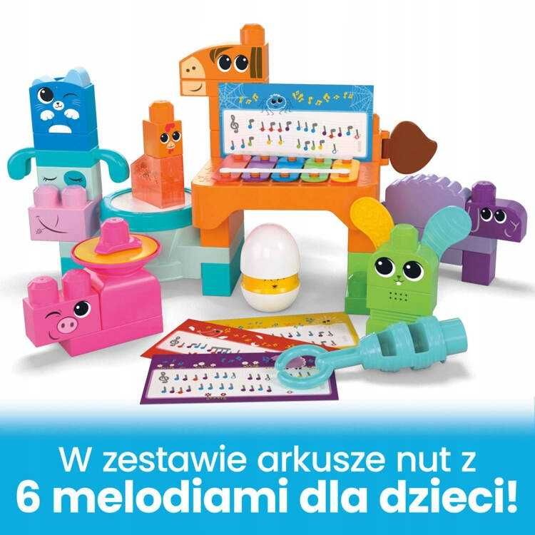 Dzień Dziecka - MEGA BLOKS Fisher-Price Muzykalne zwierzątka