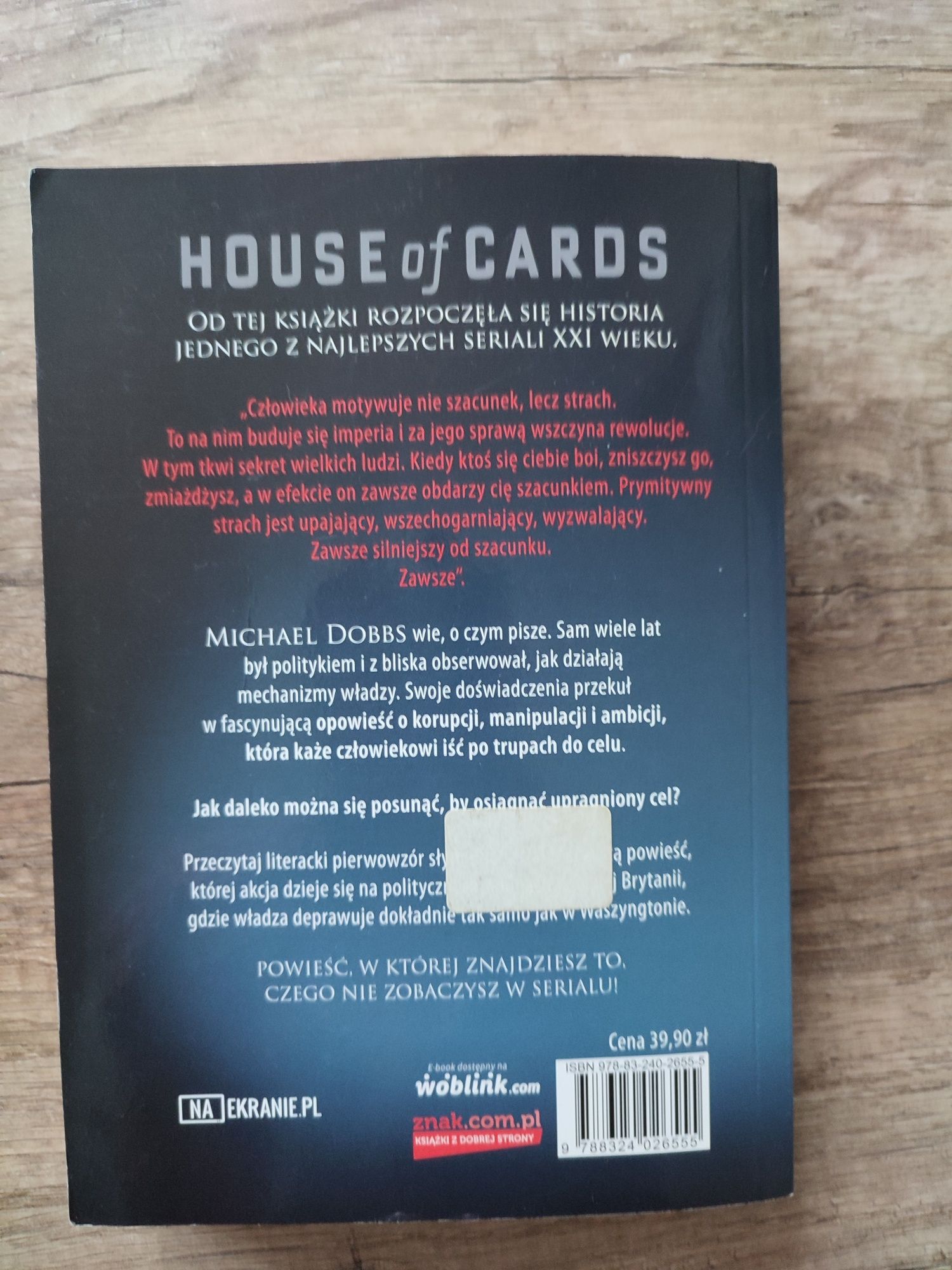 Michael Dobbs "House of cards"