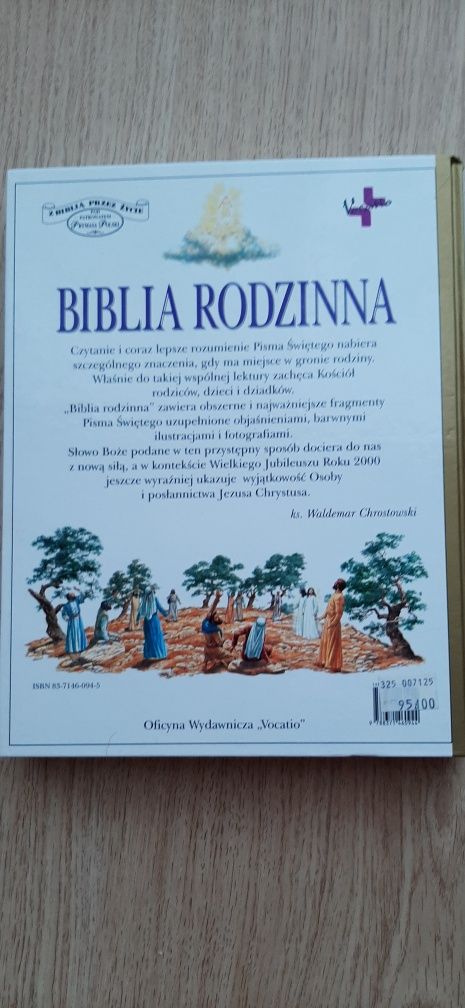 Biblia rodzinna stan idealny