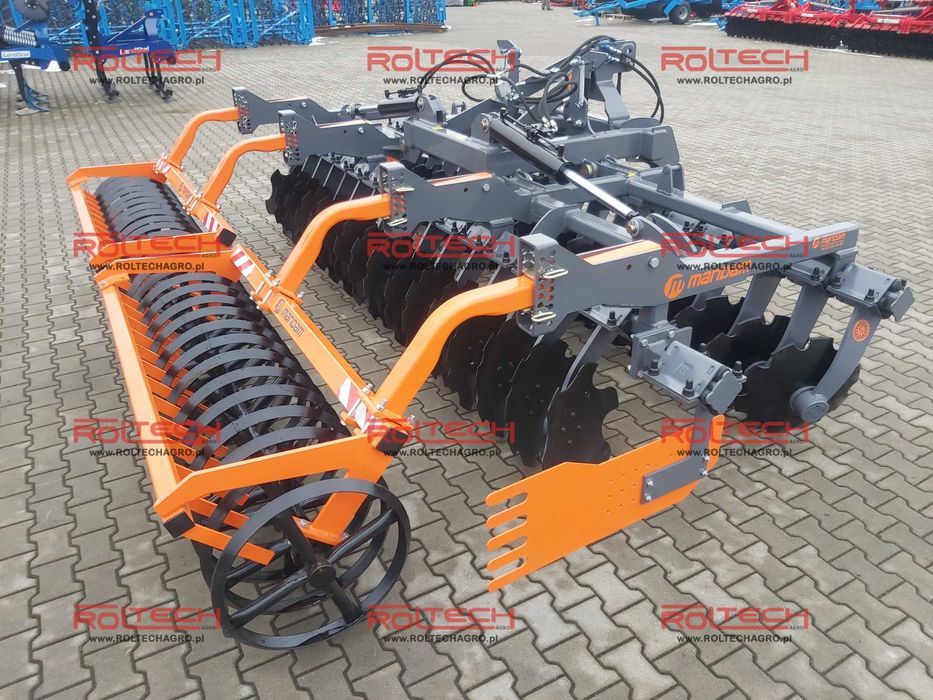 Brona Talerzowa Hydraulicznie Składana GAL-C TAL-C 4m 4,5m 5m 6 Mandam