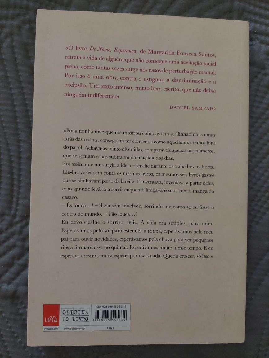 De Nome, Esperança - Margarida Fonseca Santos