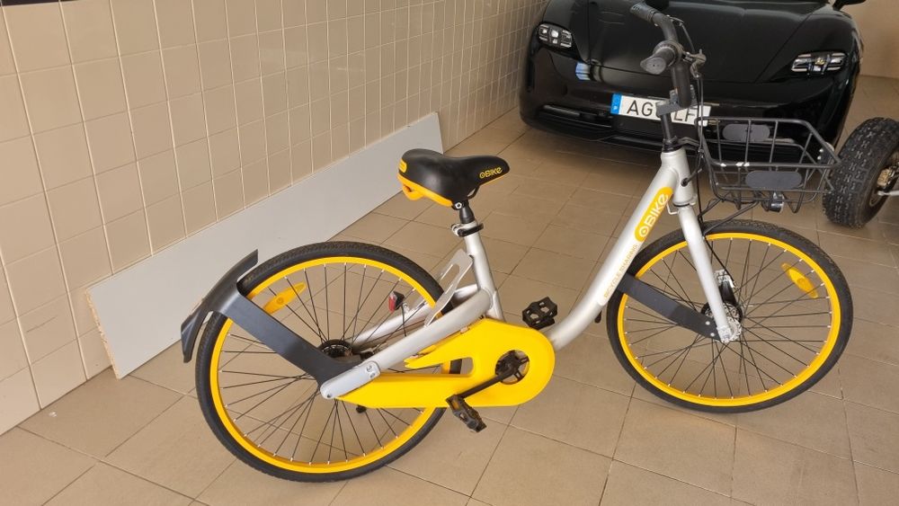 Bicicleta de cidade robusta