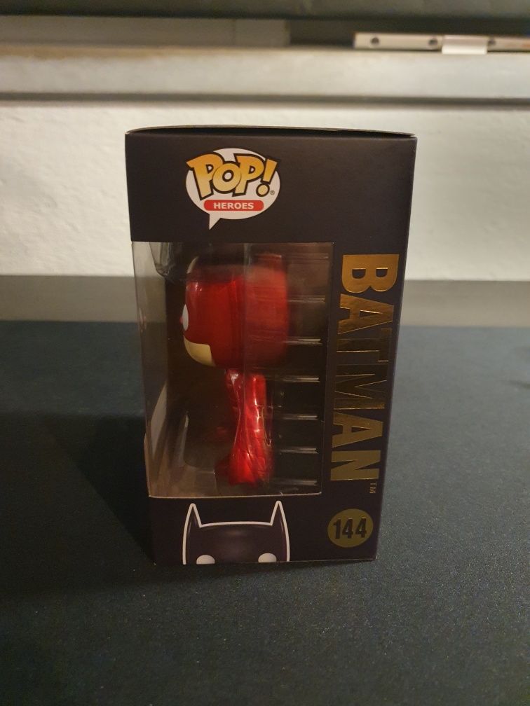 Funko Pop Batman red metallic