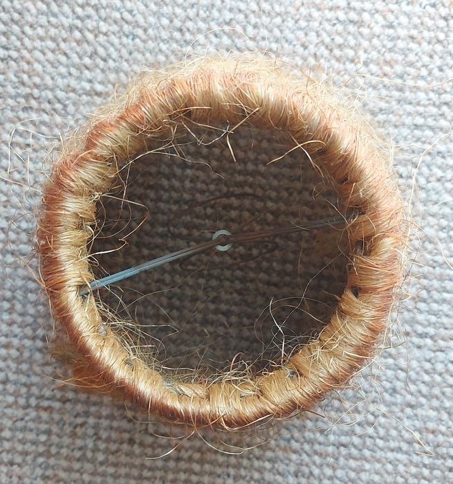 Abażur sznurkowy. PRL