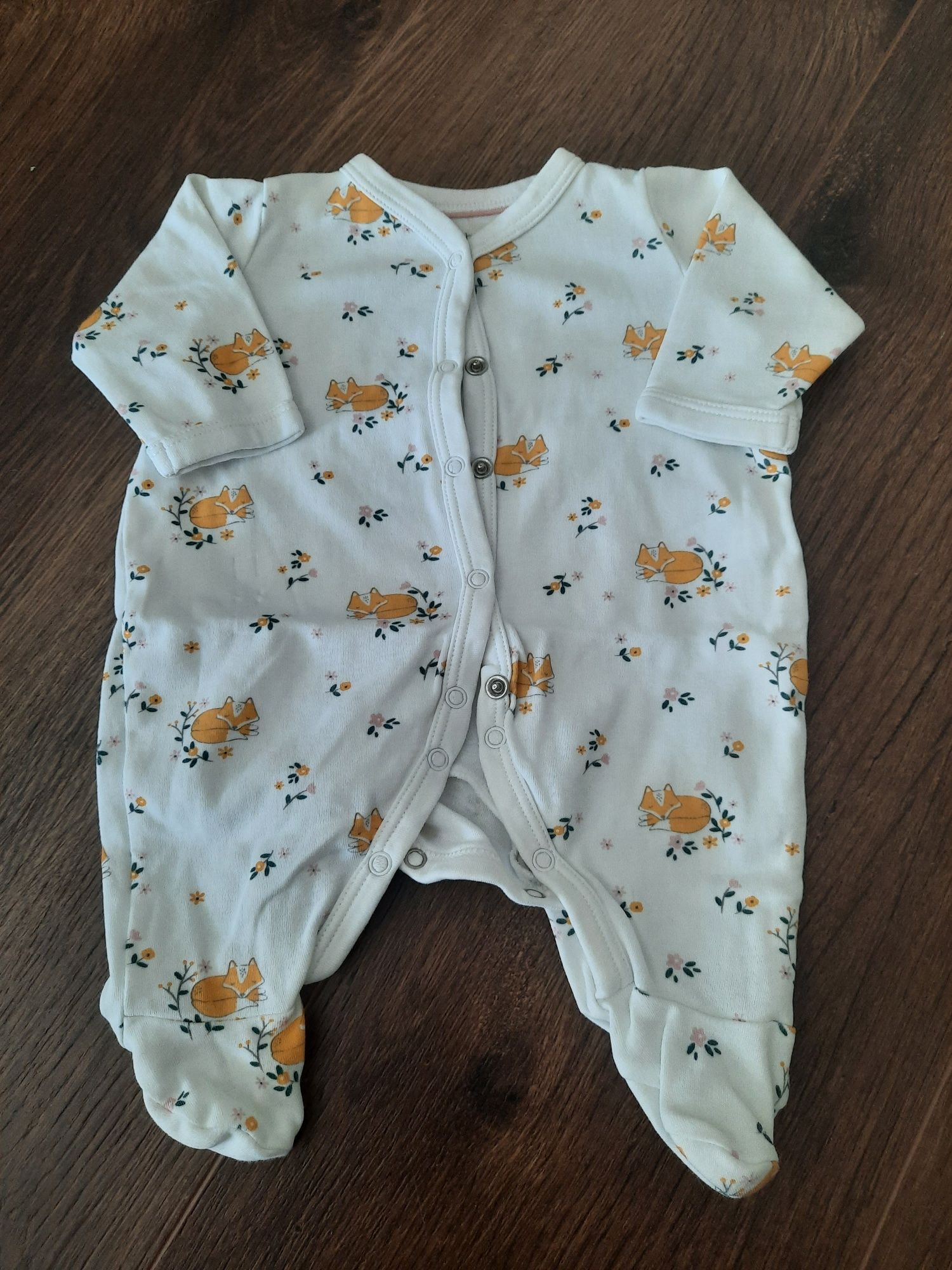 Conjunto três Babygrows C&A 56cm (1 mês)