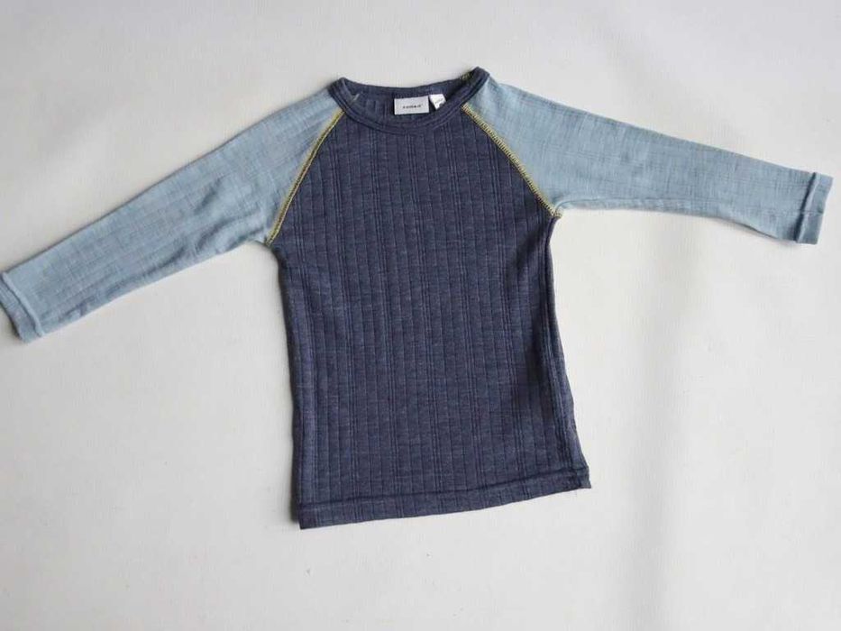 Name it koszulka merino wool r. 12-18 m-cy super stan