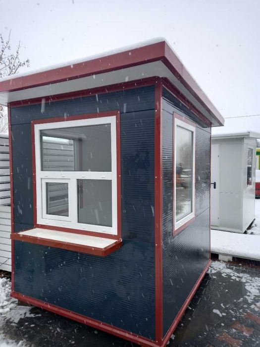 Kontener sanitarny WC  Budka parkingowa Wartownia Stróżówka Pawilon