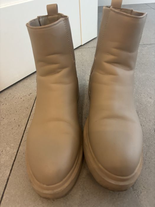 Botki Liu Jo skora naturalna