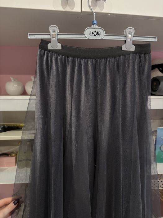 Nowa spódnica damska błyszcząca wizytowa Mohito r. L