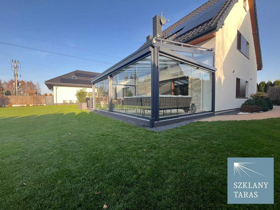 Weranda Aluminiowa, zadaszenie tarasu, patio, ogród letni