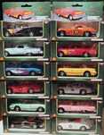 Lote de 10 carros clássicos em miniatura 1:43 – Swinging 50s & 60s Col