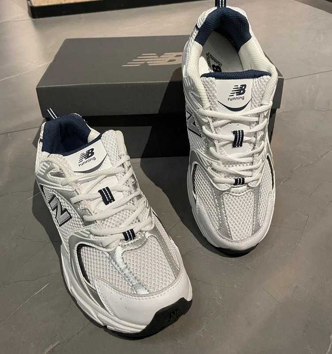 ButyDamskie‍ New Balance 530 White Silver Navy Nowy z metką R.38