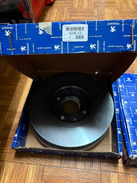 Discos de travão originais Peugeot Citroen
