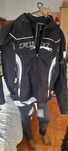 Casaco de moto preto