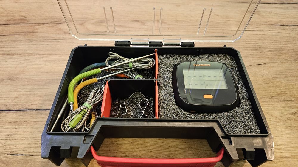 Termometr do mięsa inkbird ibbq-41 z 4 sondami wifi aplikacja