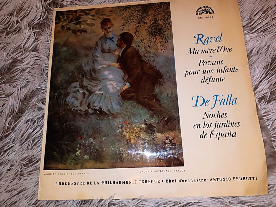 Виниловая пластинка Равель , де Фалья Чешский филармонический оркестр