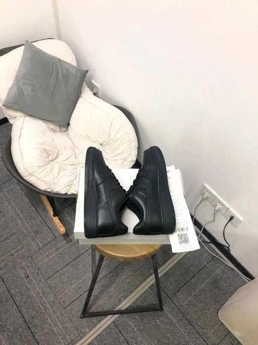 "Buty Oryginalne" Nike Air Force 1 czarny Rozmiar.42