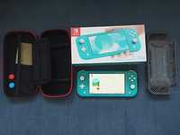 Nintendo Switch Lite Stan BDB, Komplet + Dodatki