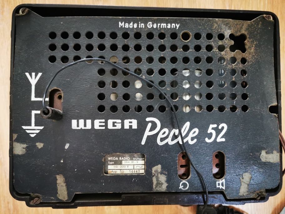 radio Wega radio 1951