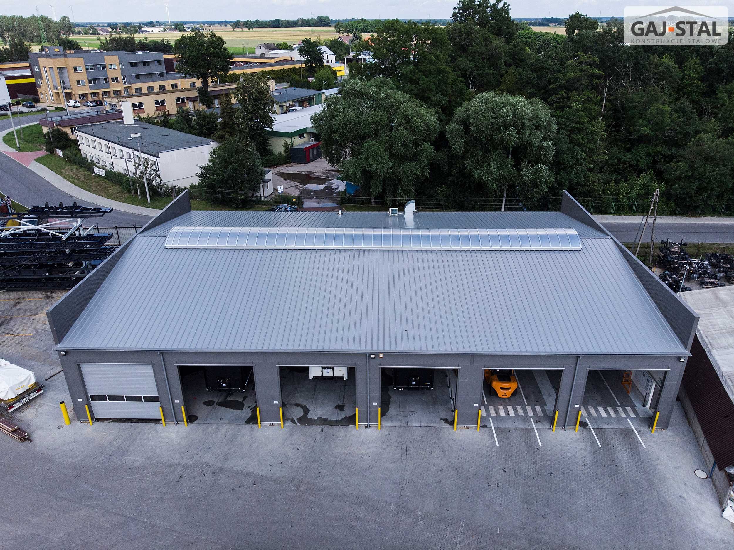 Hala magazynowa ocieplana 3000 m2 30x100x5