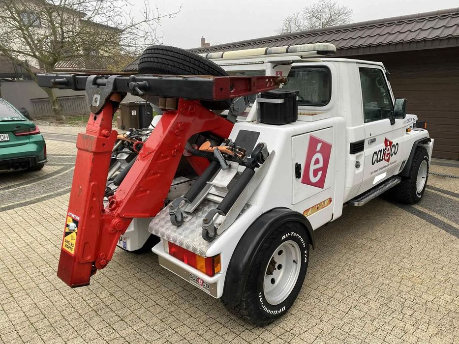 Toyota Land Cruiser _ HOLOWNIK  LIGE _ Pomoc Drogowa _ Laweta  _ Rolki, Wciągarka, Poduszki _ UNIKAT _ ZADBANY,  Z FRANCJI !