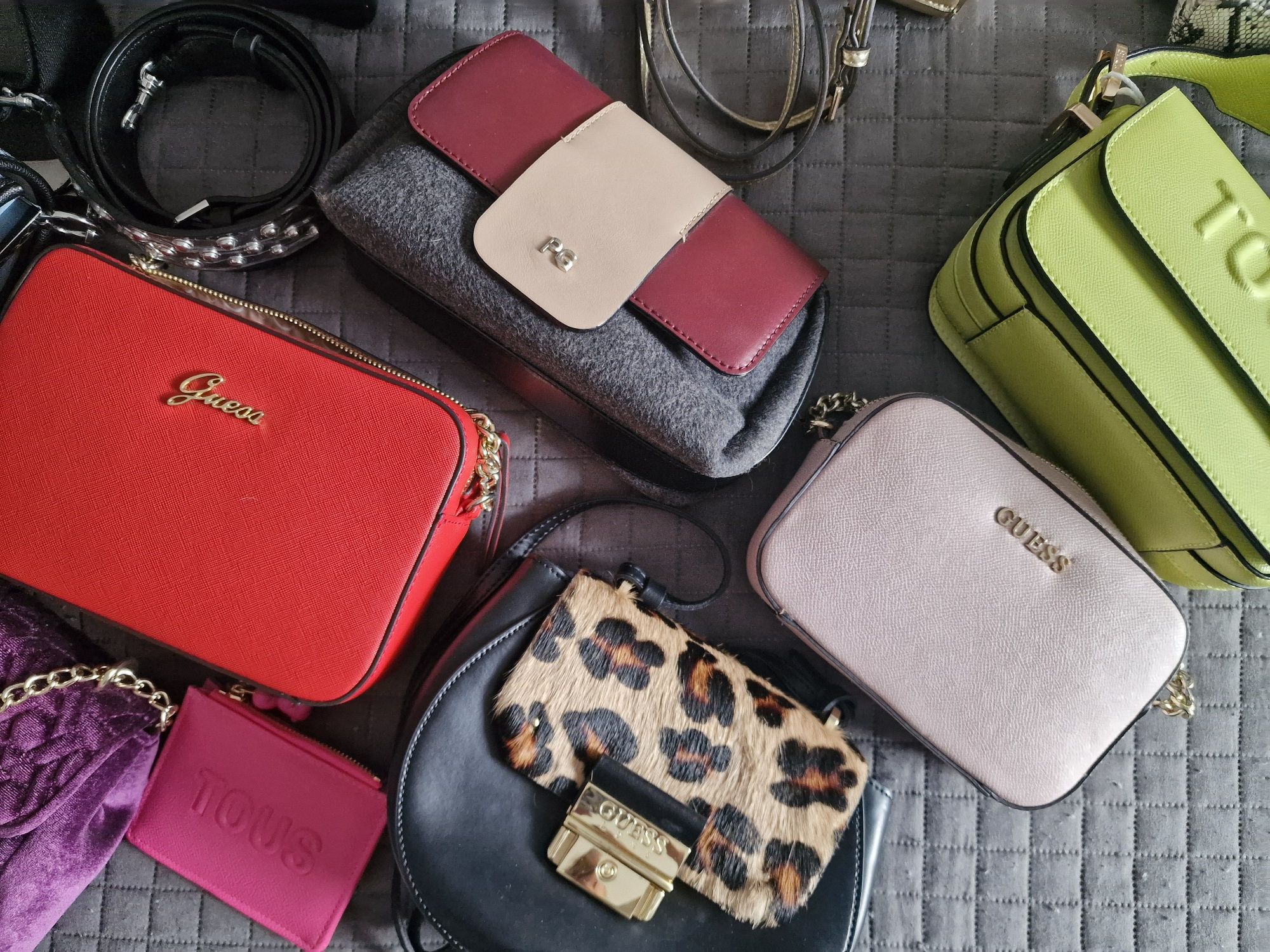 Lote de mals TOUS,  GUESS,  PG e Michael kors