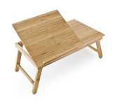 Bambusowy stolik pod laptopa