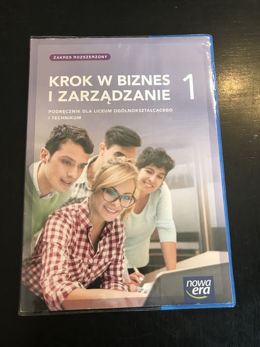 Krok w biznes i zarządzanie 1 - zakres rozszerzony - klasa 1