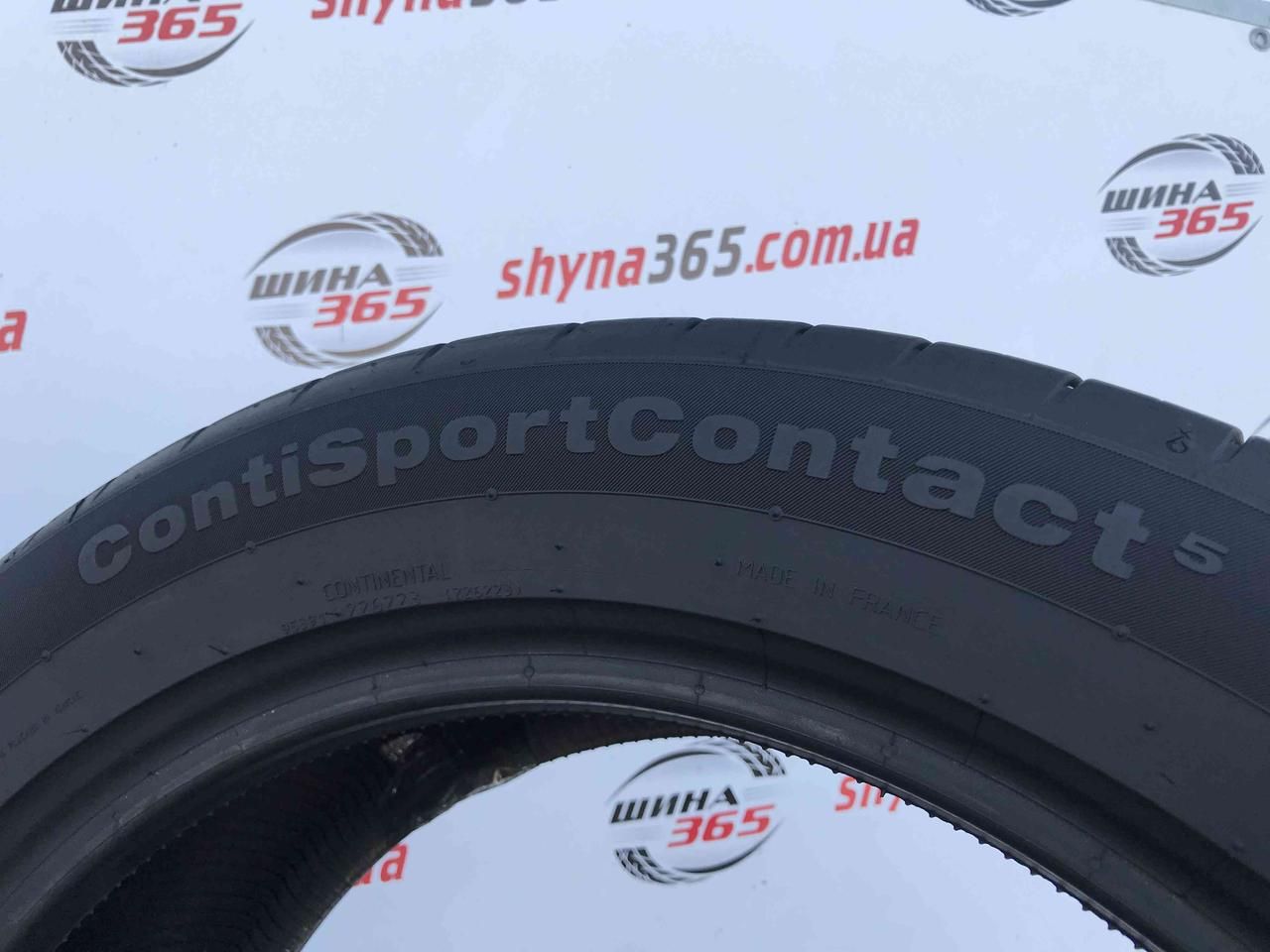 235/50 r19 continental contisportcontact 5 5mm шини бу
