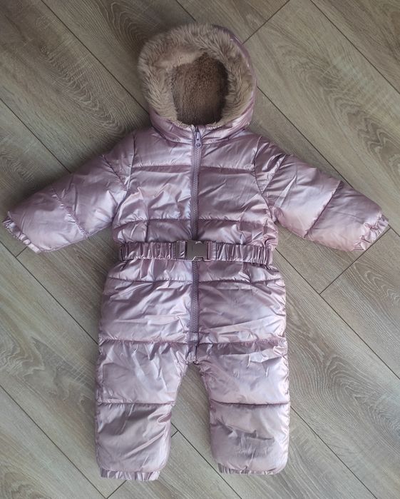 Комбінезон для дівчинки зимовий 80 см